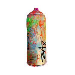 E.M. Zax- HAND PAINTED ARTIST USED SPRAY CAN  "SPRAY CAN"