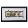 Image 1 : E.M. Zax- One-of-a-kind 3D polymorph mixed media on paper "$100 Bill"