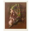 Image 1 : Virginia Dan (1922-2014), "Fisherman" Limited Edition Lithograph, Numbered and Hand Signed with Lett