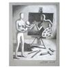 Image 1 : Mark Kostabi "Legacy" Hand Signed Original Artwork with COA.