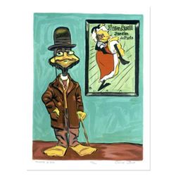 Chuck Jones  Toulouse Le Duck  Hand Signed Limited Edition Fine Art Stone Lithograph.