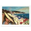 Image 1 : Robert Vernet Bonfort, "Cannes" Limited Edition Lithograph, Numbered and Hand Signed.