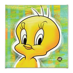 Looney Tunes,  Tweety Bird  Numbered Limited Edition on Canvas with COA. This piece comes Gallery Wr