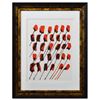 Image 1 : Alexander Calder- Lithograph "DLM156 - Composition taches rouges"