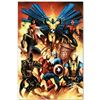 Image 1 : Marvel Comics "New Avengers #1" Numbered Limited Edition Giclee on Canvas by Joe Quesada with COA.