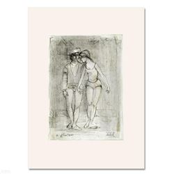 "Two Dancers" Limited Edition Lithograph by Edna Hibel (1917-2014), Numbered and Hand Signed with Ce