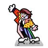 Image 2 : Romero Britto "Dancing Boy" Hand Signed Limited Edition Mixed Media Sculpture with COA.