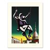 Image 1 : Mark Kostabi, "Above The World" Limited Edition Serigraph, Numbered and Hand Signed with Certificate