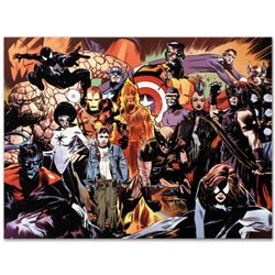 Marvel Comics  Marvel 1985 #6  Numbered Limited Edition Giclee on Canvas by Tommy Lee Edwards with C