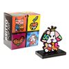 Image 3 : Romero Britto"Royalty II" Hand Signed Limited Edition Sculpture; Authenticated.