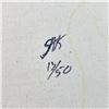Image 2 : Steve Kaufman (1960-2010), "Our Lady of Guadalupe" Hand Signed and Numbered Limited Edition Hand Pul