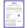 Image 2 : 11.85 CTW Turquoise & Diamond Necklace 14K White Gold - REF-27X2R