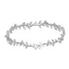 Image 1 : 0.97 CTW Diamond Bracelet 18K White Gold - REF-143M2F