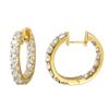 Image 1 : 2.99 CTW Diamond Earrings 14K Yellow Gold - REF-244Y2X