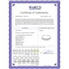 Image 2 : 0.47 CTW Diamond Band Ring 18K White Gold - REF-52M3F