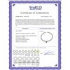 Image 2 : Genuine 6 ctw Amethyst Necklace 14KT Rose Gold - REF-30T5A