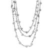 Image 1 : 4.75 CTW Diamond Necklace 14K White Gold - REF-507F9N