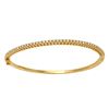 Image 1 : 0.84 CTW Diamond Bangle 14K Yellow Gold - REF-88X7R