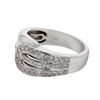 Image 1 : 0.43 CTW Diamond Ring 14K White Gold - REF-57K8W