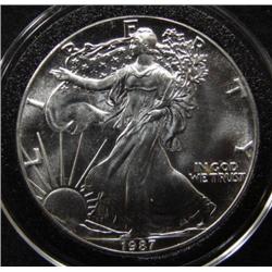 1987 SILVER EAGLE COIN