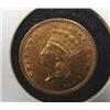 Image 1 : 1857 $1 U.S. GOLD COIN