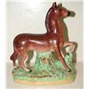 Image 1 : ENGLISH POTTERY HORSE FIGURINE