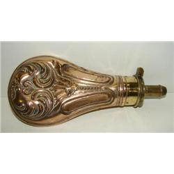 BRASS POWDER FLASK