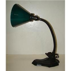 CAST IRON DESK LAMP