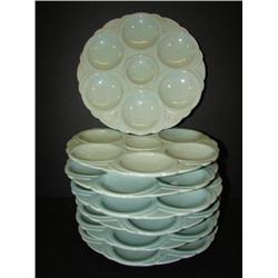 SAUGGEMINES OYSTER PLATES