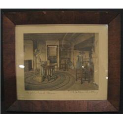 WALLACE NUTTING INTERIOR PRINT