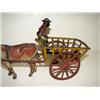 Image 3 : CAST IRON CART PULL TOY