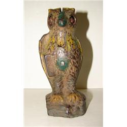 CAST IRON OWL BANK