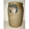 Image 2 : BLUE DECORATED STONEWARE CROCK