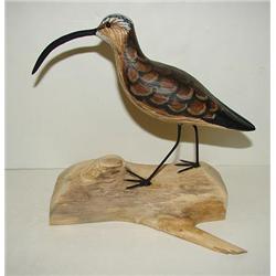 VIRGINIA CURLEW CARVING