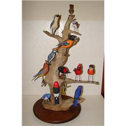ROLLINS BRADSHAW BIRD CARVINGS