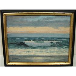 HERBERT FOERSTER SEASCAPE PAINTING