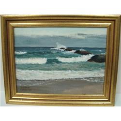 HERBERT FOERSTER SEASCAPE PAINTING