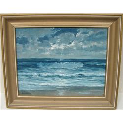 HERBERT FOERSTER SEASCAPE PAINTING