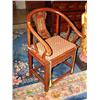 Image 1 : PAIR OF HORSESHOE BACK CHAIRS