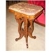 Image 1 : VICTORIAN WALNUT LAMP TABLE