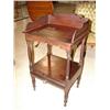 Image 2 : SHERATON MAHOGANY WASHSTAND