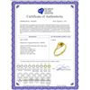 Image 2 : Genuine 0.30 CTW Citrine Ring 14KT Yellow Gold - REF-30K5V
