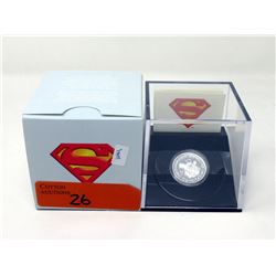 2013 Canadian .9999 Silver "Superman" $10 Coin