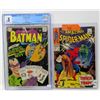 Image 1 : 1967 " Spider-Man" & Graded 1966 "Batman"