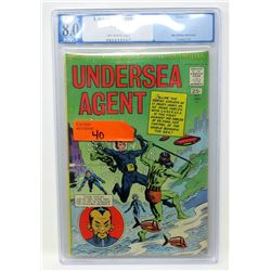 Graded 1966  Undersea Agent #1  Tower Comic