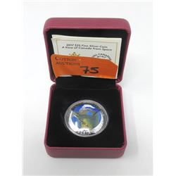 2017 Convex .9999 Fine Silver Canadian $25 Coin