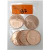 Image 1 : Six 1 Oz. Donald J. Trump .999 Copper Rounds
