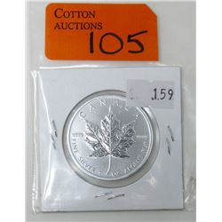 1 Oz .9999 Fine Silver 2011 Canada Maple Leaf Coin