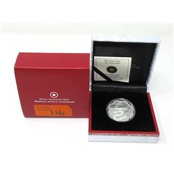 2013 Fine Silver Canadian Lunar Lotus $15 Coin