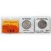 Image 1 : 2 Varieties of 1943 Canadian 50 Cent Coins